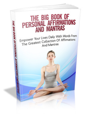 Product picture The Big Book Of Personal Affirmations and Mantras